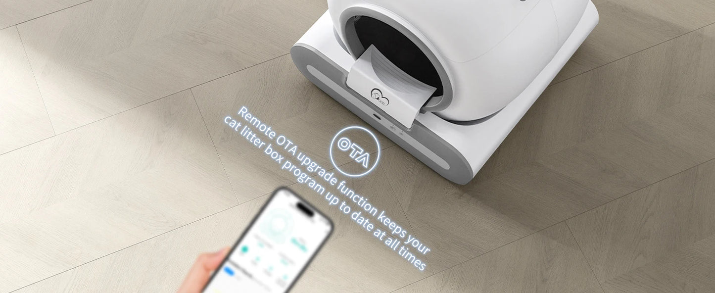 Smart Automatic Self-Cleaning Cat Litter Box