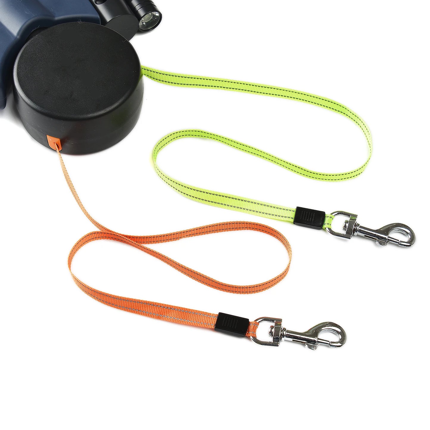 Double-Ended Dog Leash 3m Retractable Traction Rope Dual Head Walking