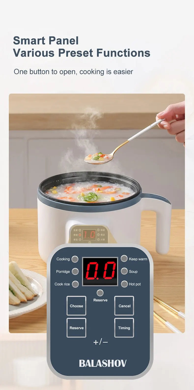 Electric Multi-Layer Rice Cooker
