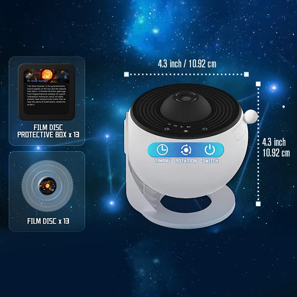 Galaxy Starry Projector Pro Version Larger LED Light,