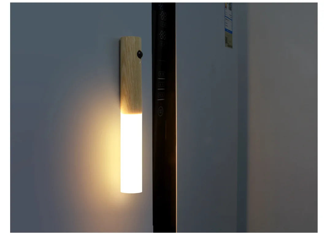 Night Light Magnetic Wall Lamp Kitchen Cabinet Closet Light Home Staircase Bedroom