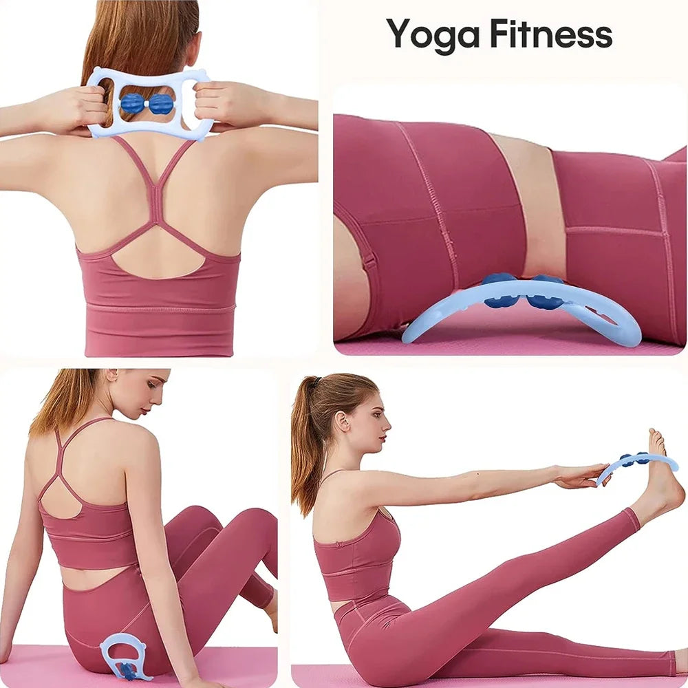 360° Circular Leg Clamp Muscle Roller
