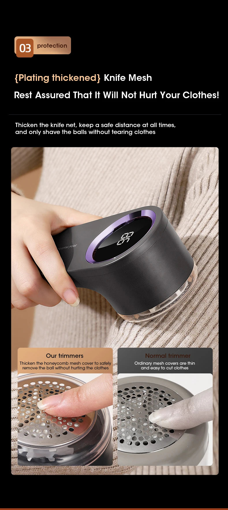 Lint Remover for Clothing Portable Electric