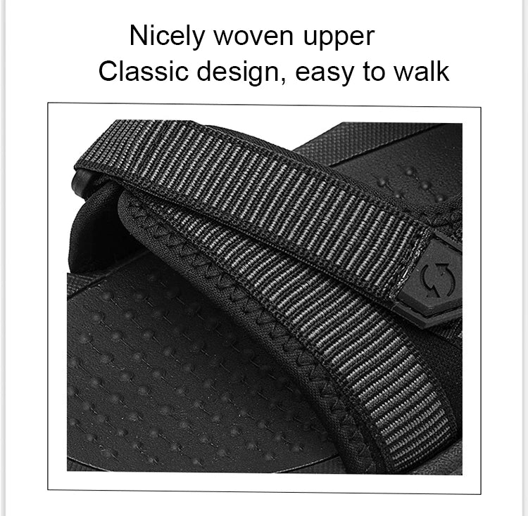 Men’s Casual Hook-&-Loop Sandals
