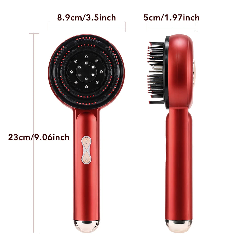 Electric Massage Comb Portable Red Light Laser Comb for Hair Follicle Hair Follicles