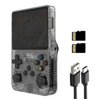 Portable Handheld Game Controller with 3.5" HD Screen, Rechargeable Battery