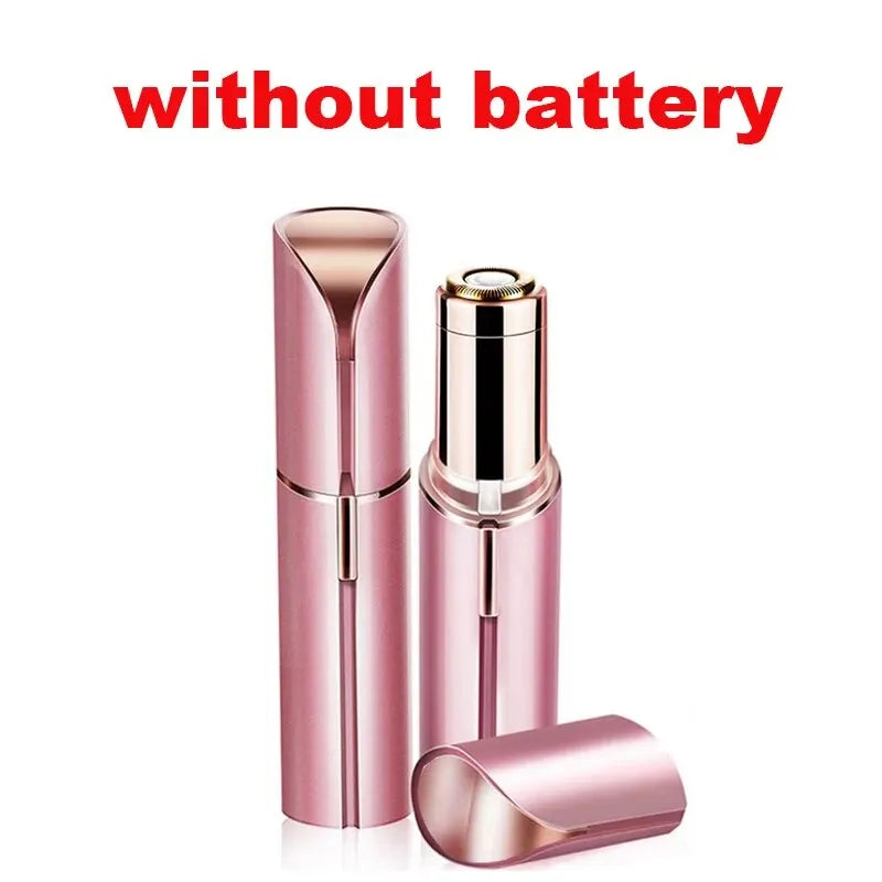 Portable Lipstick-Style Electric Hair Remover for Women