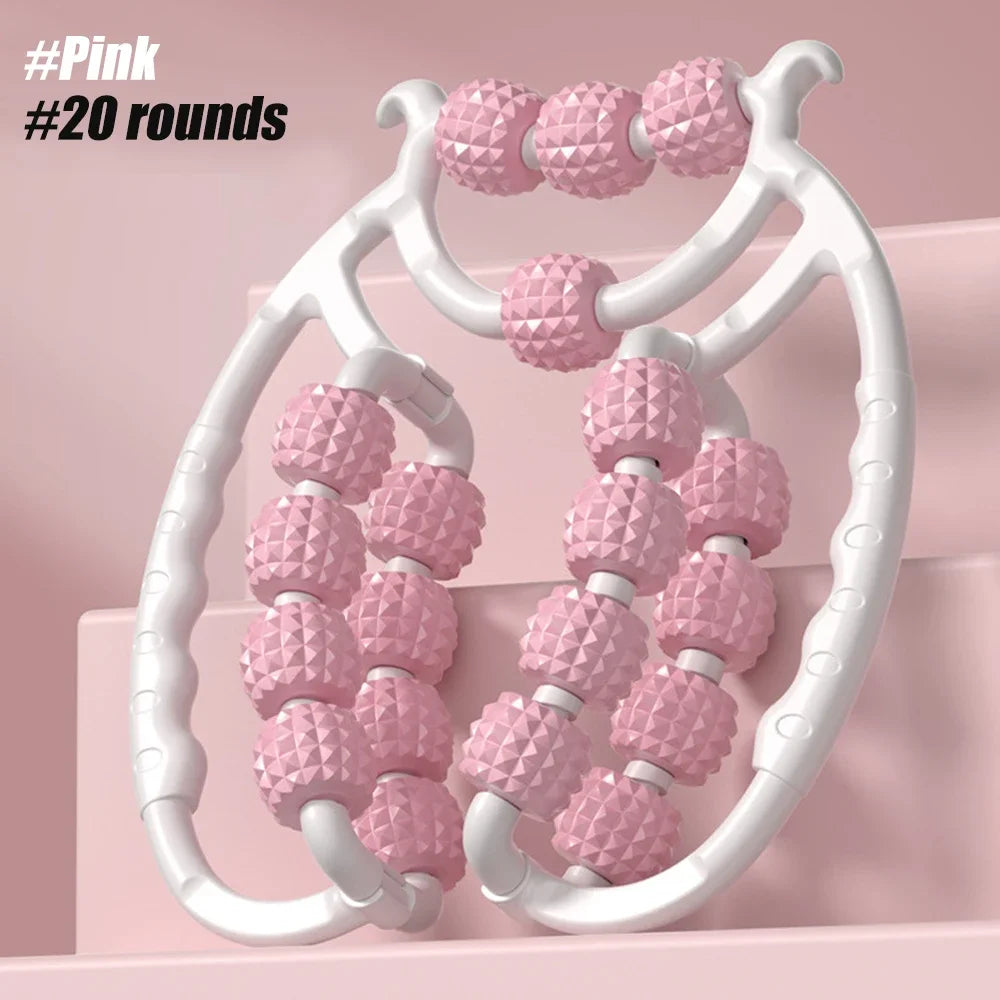 360° Circular Leg Clamp Muscle Roller