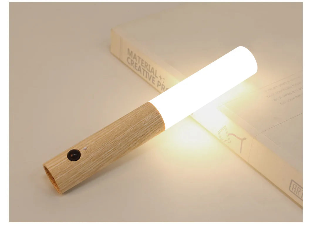 Night Light Magnetic Wall Lamp Kitchen Cabinet Closet Light Home Staircase Bedroom