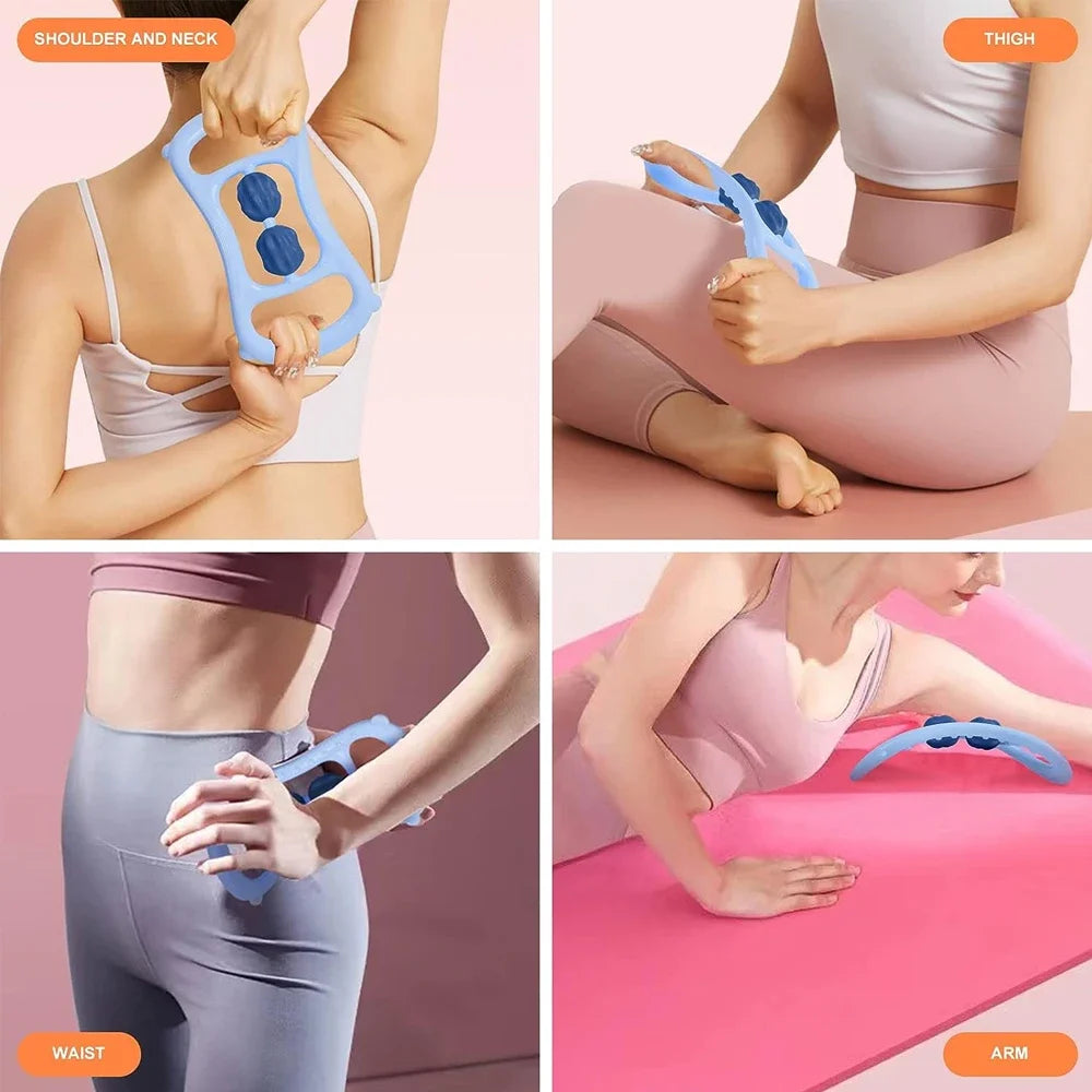 360° Circular Leg Clamp Muscle Roller