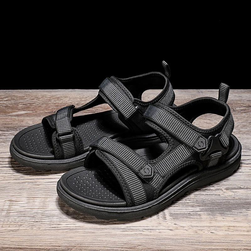 Men’s Casual Hook-&-Loop Sandals