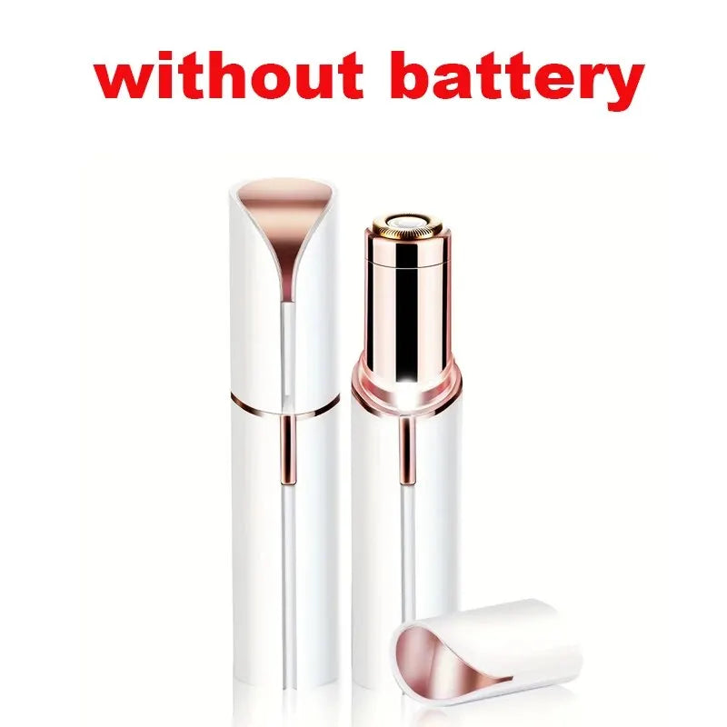 Portable Lipstick-Style Electric Hair Remover for Women