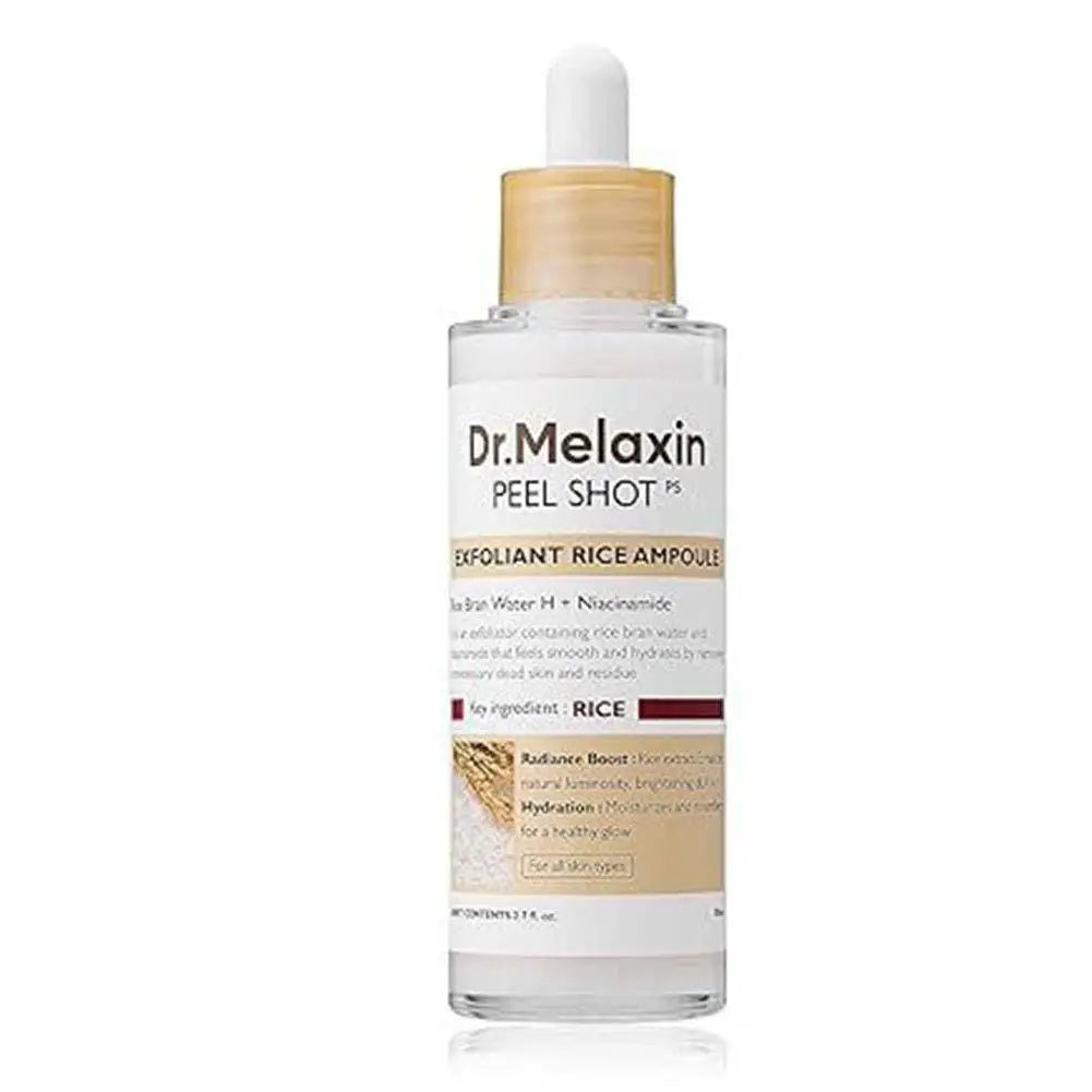 Melaxine White & Black Rice Exfoliating & Moisturizing Serum