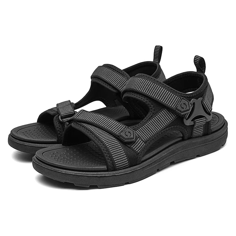 Men’s Casual Hook-&-Loop Sandals
