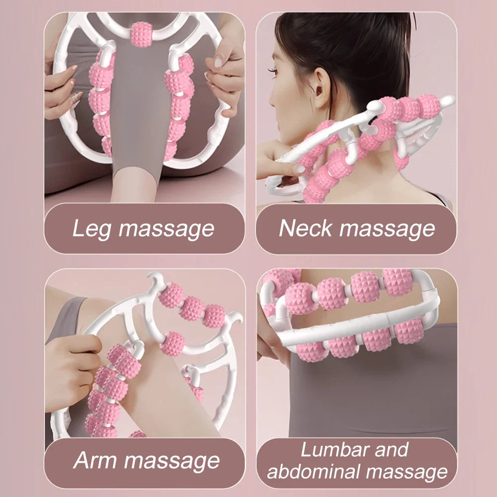 360° Circular Leg Clamp Muscle Roller