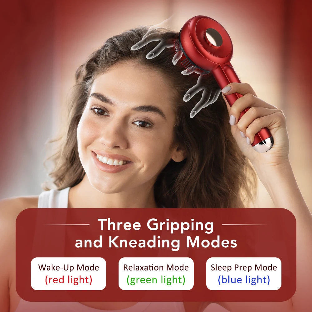 Electric Massage Comb Portable Red Light Laser Comb for Hair Follicle Hair Follicles