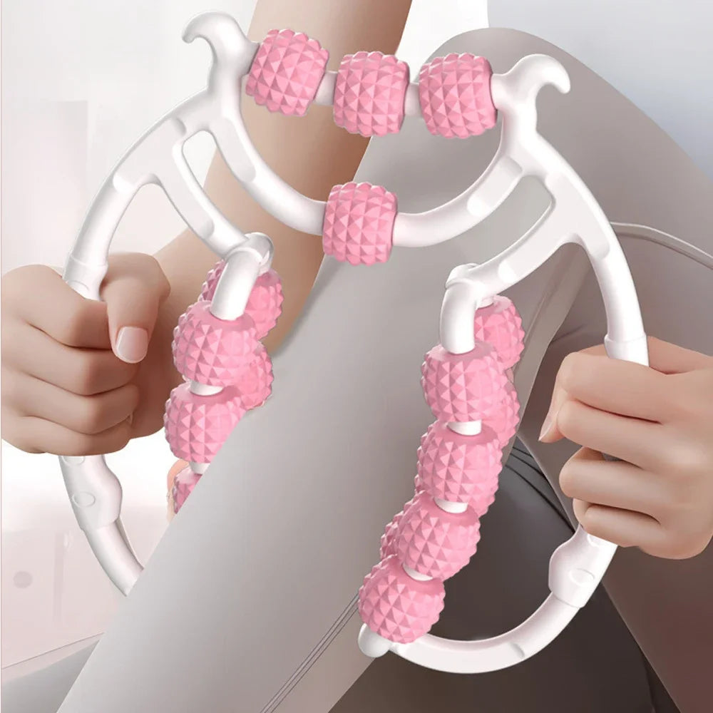 360° Circular Leg Clamp Muscle Roller