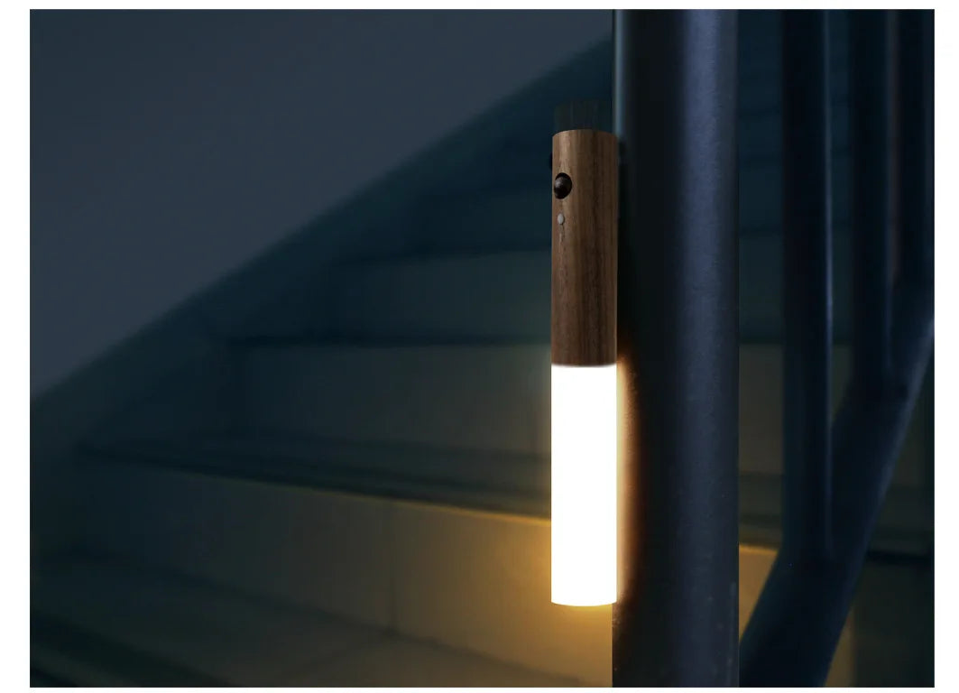 Night Light Magnetic Wall Lamp Kitchen Cabinet Closet Light Home Staircase Bedroom
