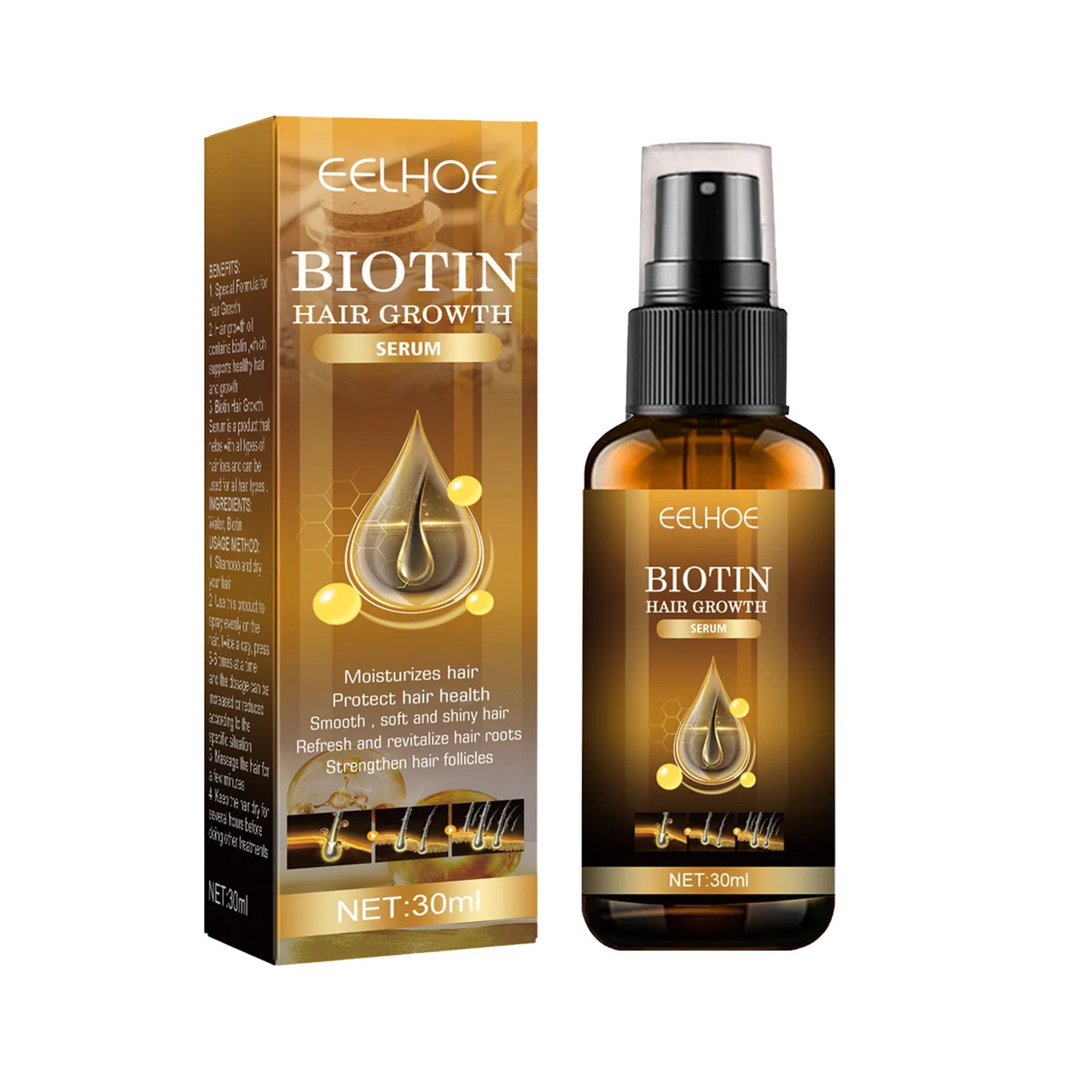 EELHOE Magic Biotin Hair Serum