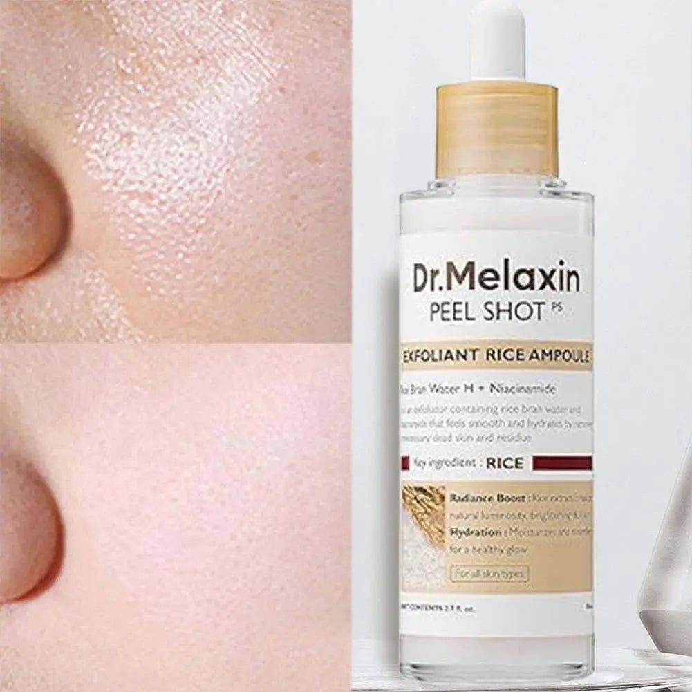 Melaxine White & Black Rice Exfoliating & Moisturizing Serum