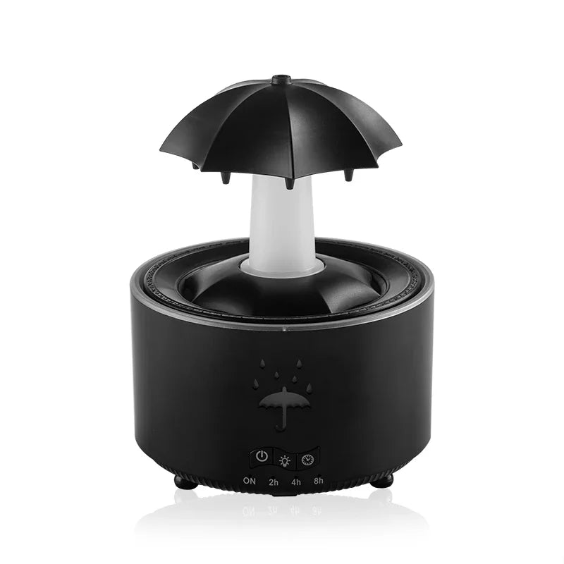 Creative Umbrella Water Drop Air Humidifier with Colorful Light