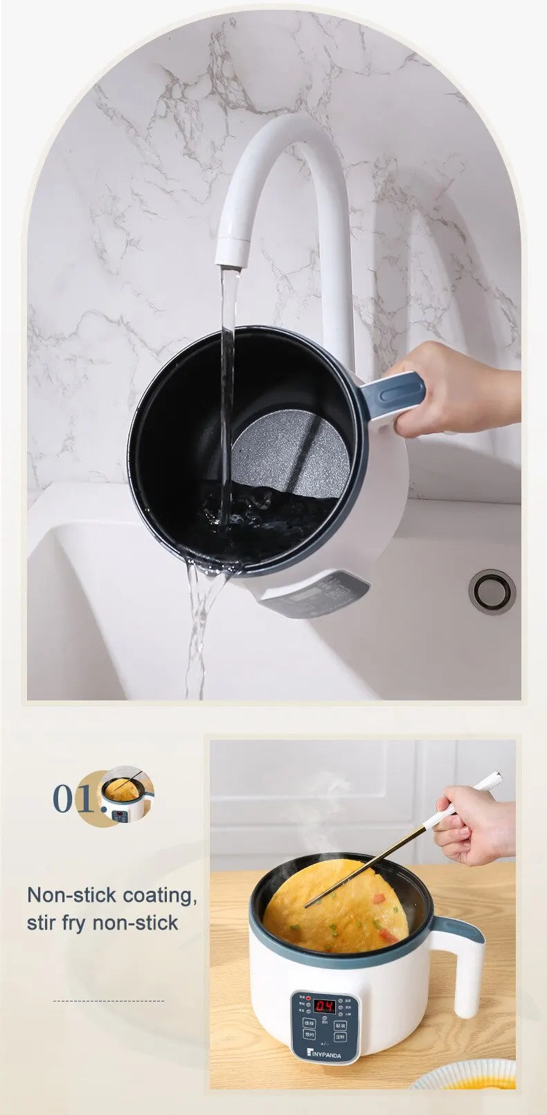 Electric Multi-Layer Rice Cooker
