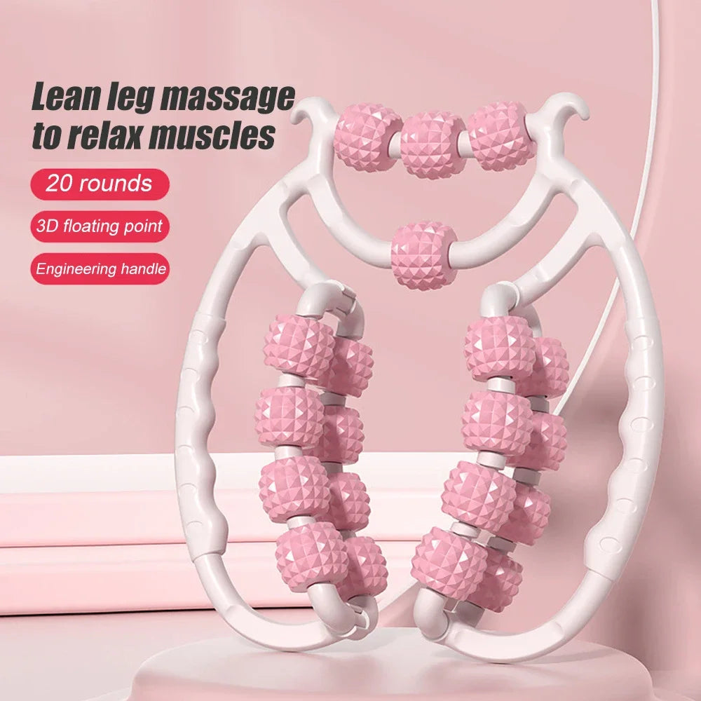 360° Circular Leg Clamp Muscle Roller