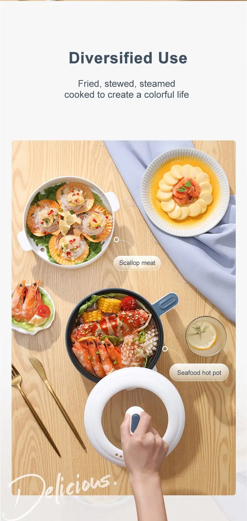 Electric Multi-Layer Rice Cooker