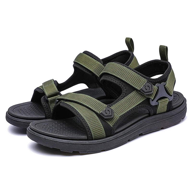 Men’s Casual Hook-&-Loop Sandals