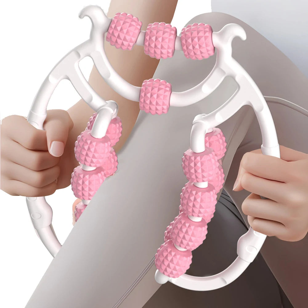 360° Circular Leg Clamp Muscle Roller