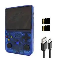 Portable Handheld Game Controller with 3.5" HD Screen, Rechargeable Battery