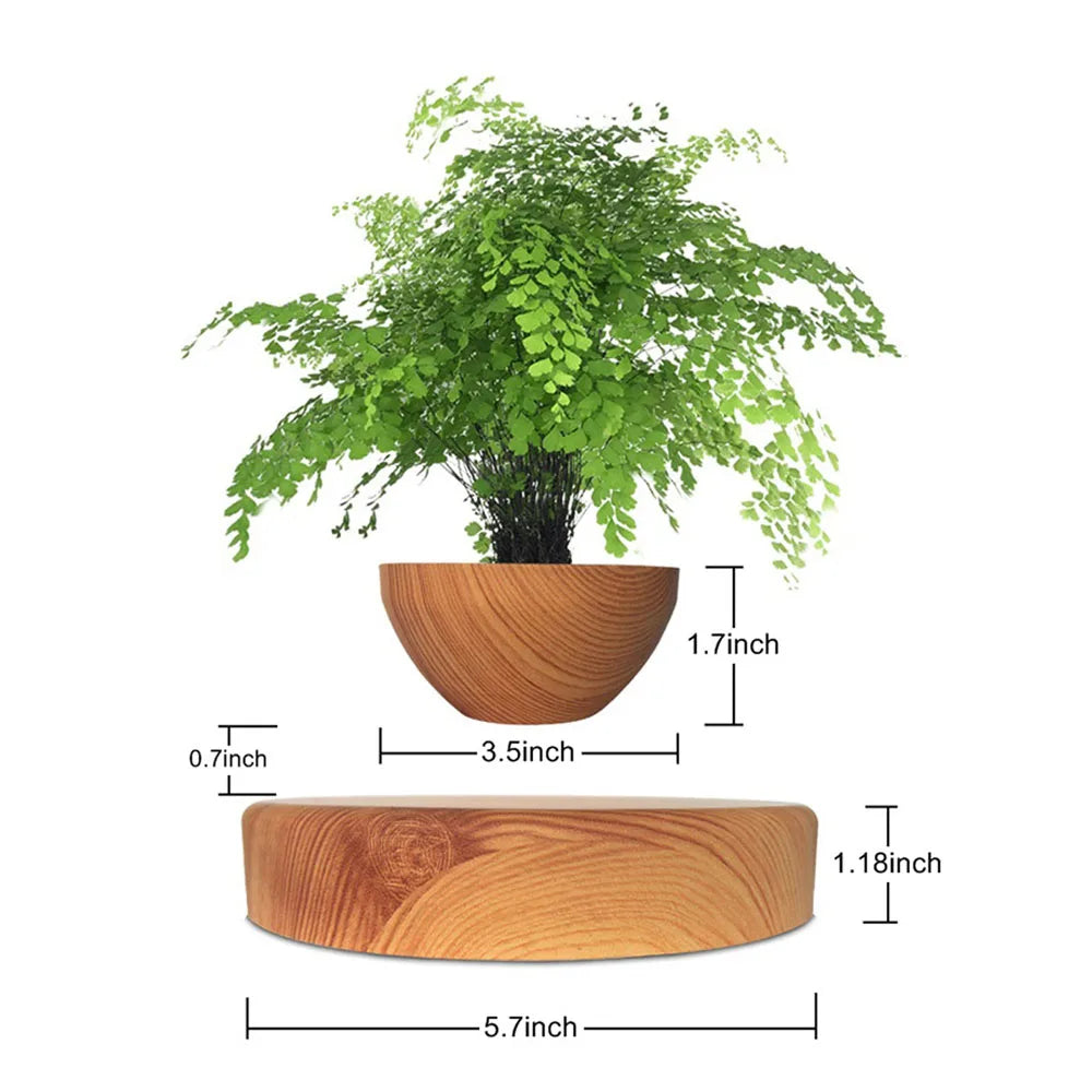 Magnetic Levitating Air Bonsai Pot