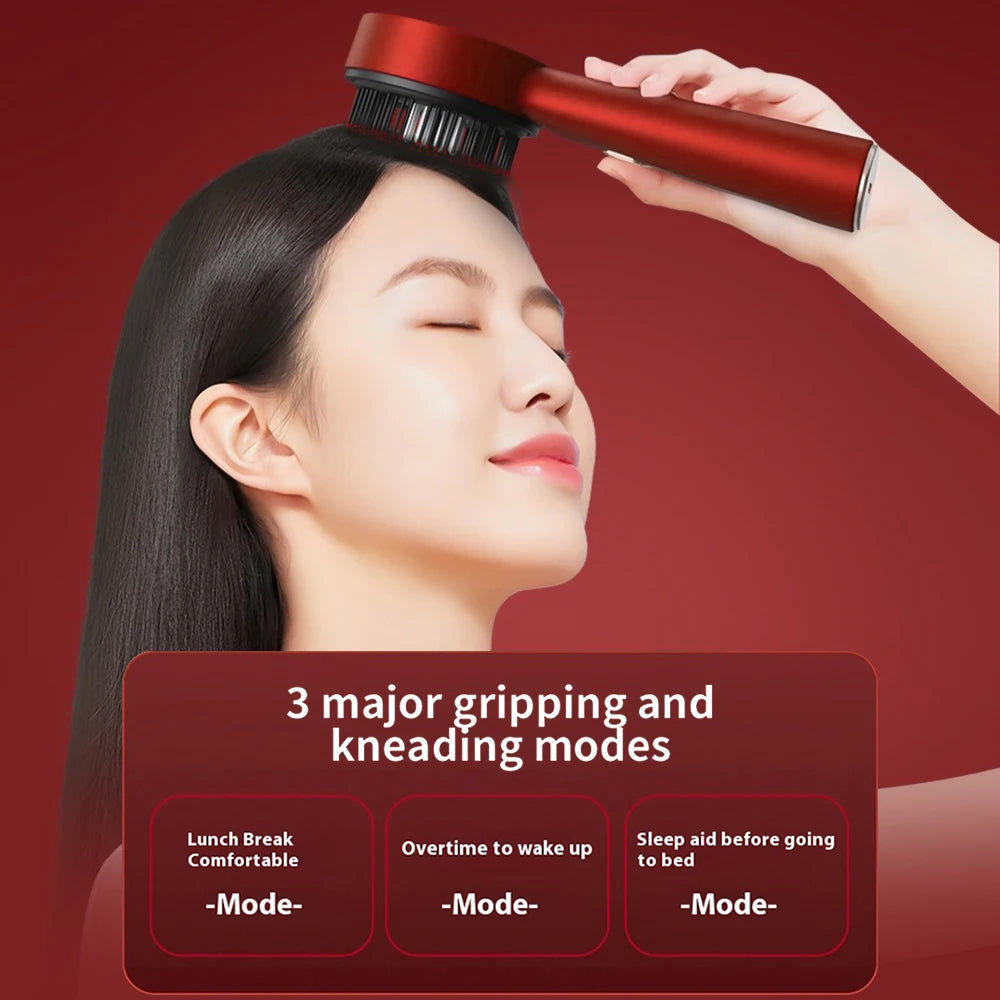 Electric Massage Comb Portable Red Light Laser Comb for Hair Follicle Hair Follicles