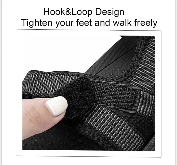 Men’s Casual Hook-&-Loop Sandals