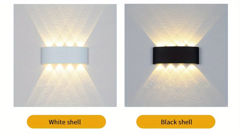 High-Brightness Waterproof LED Wall Light