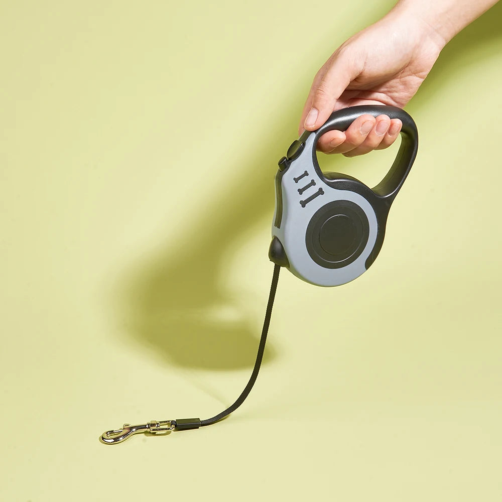 3M/5M Durable Retractable Leash for Small Dogs & Cats – Outdoor Travel Use
