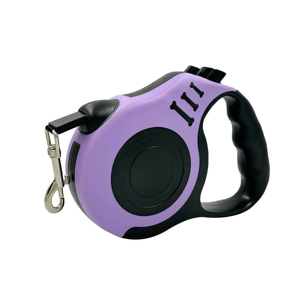 3M/5M Durable Retractable Leash for Small Dogs & Cats – Outdoor Travel Use