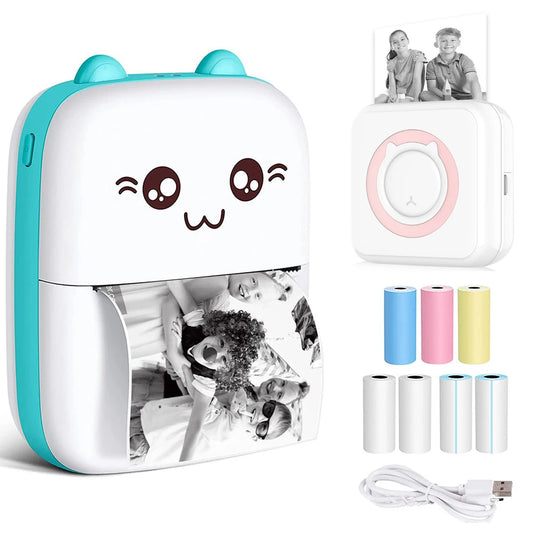 Mini Printer Portable Bluetooth Wireless Smart