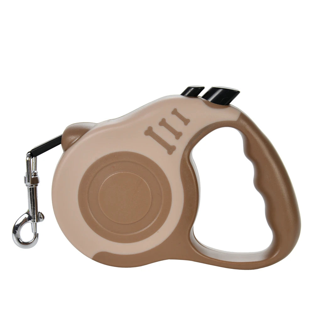 3M/5M Durable Retractable Leash for Small Dogs & Cats – Outdoor Travel Use