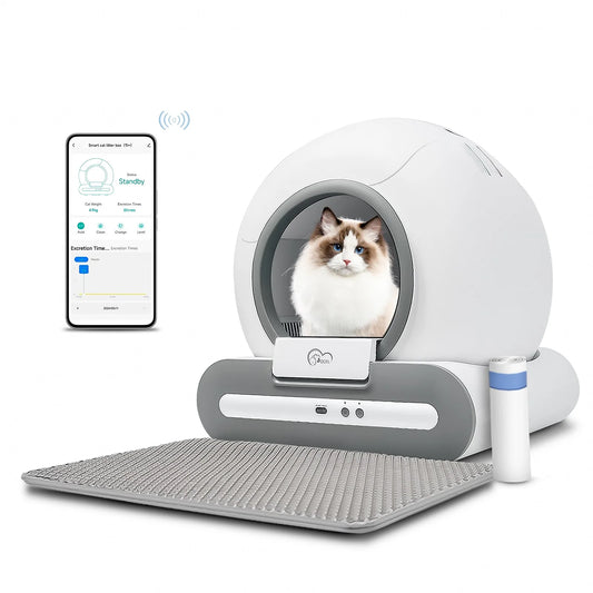 Smart Automatic Self-Cleaning Cat Litter Box