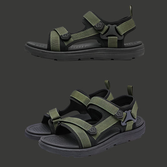 Men’s Casual Hook-&-Loop Sandals