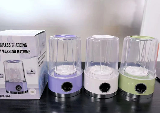 💜 Portable Mini Washing Machine – Perfect for Underwear, Baby Clothes & Travel Essentials