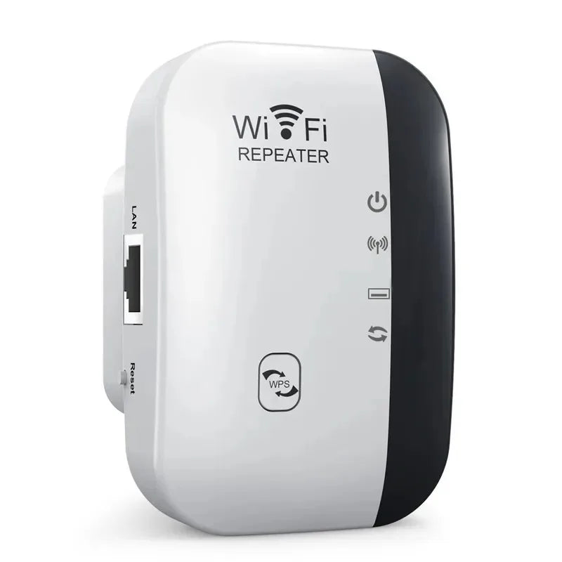 300Mbps Wireless WiFi Repeater – Signal Amplifier for Home/Office