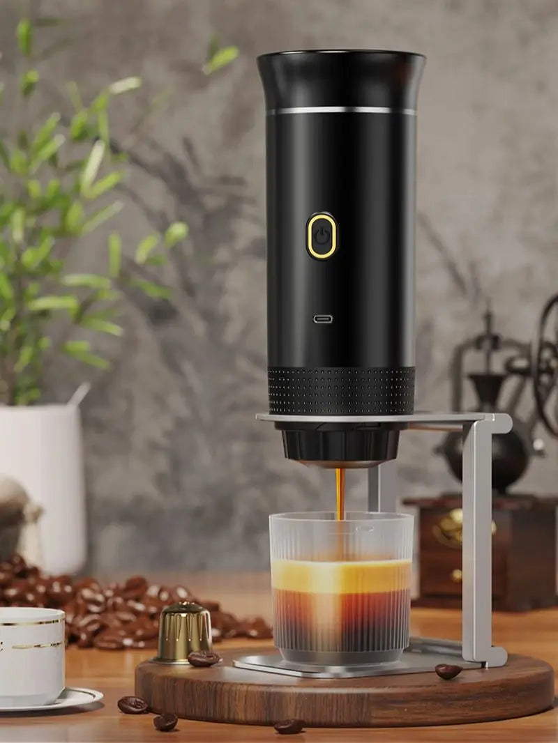 Wireless Portable Electric Espresso Machine – Ideal for Car, Home, and Camping Use