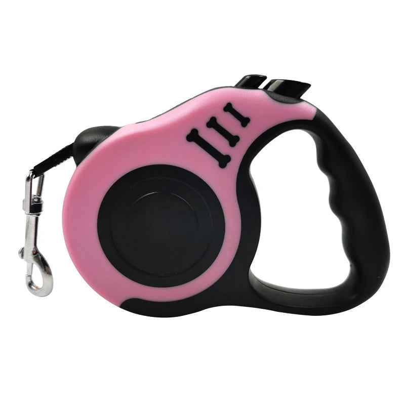 3M/5M Durable Retractable Leash for Small Dogs & Cats – Outdoor Travel Use