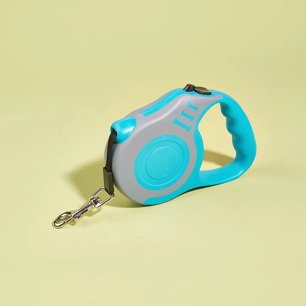 3M/5M Durable Retractable Leash for Small Dogs & Cats – Outdoor Travel Use