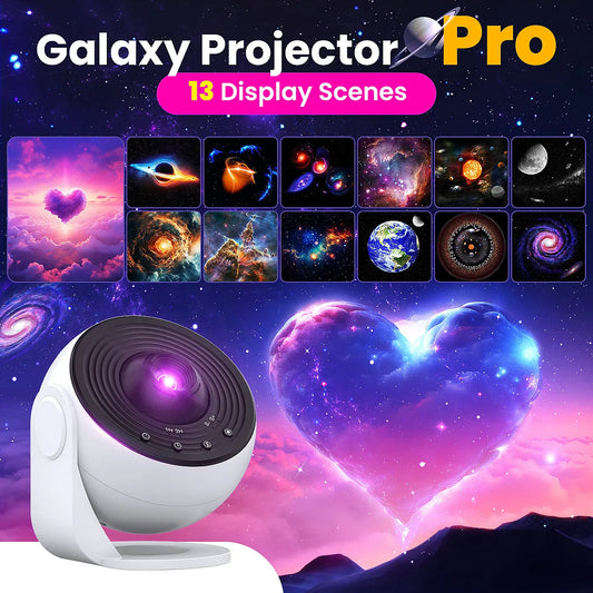 Galaxy Starry Projector Pro Version Larger LED Light,