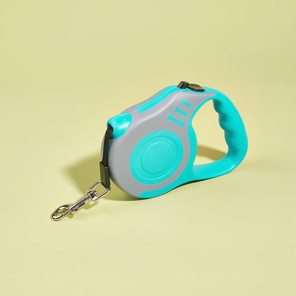 3M/5M Durable Retractable Leash for Small Dogs & Cats – Outdoor Travel Use