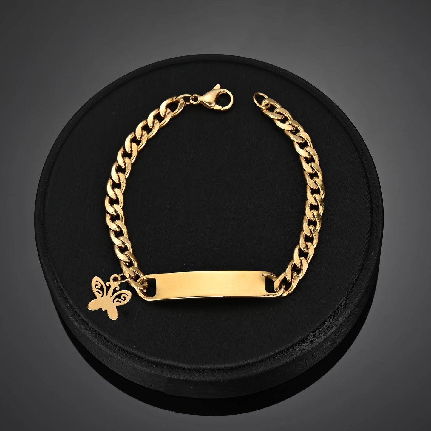 Atoztide Personalized Cross & Heart Bracelet