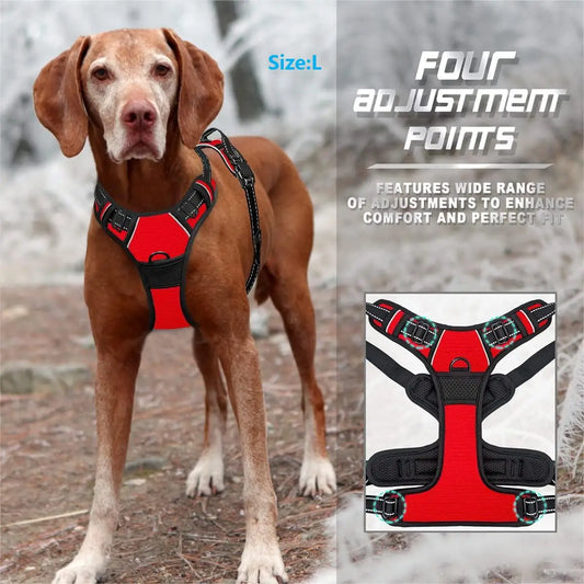 No-Pull Dog Harness with Front Clip